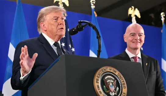 Trump llega a la final del Mundial y admite que es difícil apostar contra Messi