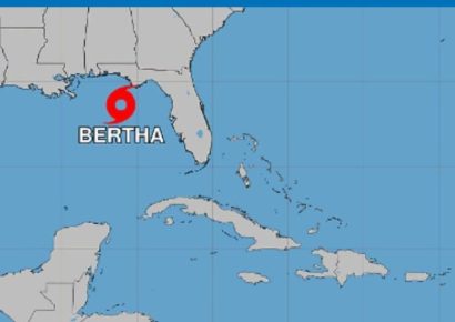 Tormenta tropical Bertha se mantiene alejada de República Dominicana y no representa peligro