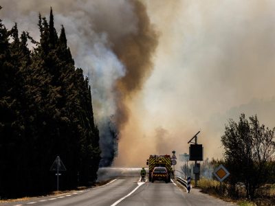 Francia detuvo a 32 sospechosos de provocar incendios forestales