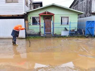 Temporal dejó medio millón de hogares sin luz en Chile