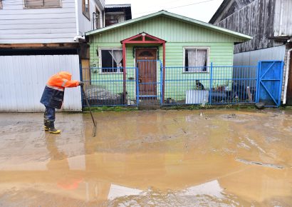 Temporal dejó medio millón de hogares sin luz en Chile
