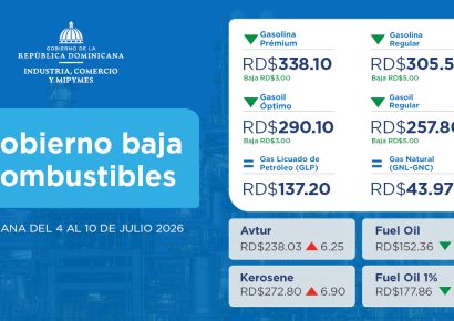 Gobierno anuncia rebaja en combustibles pese al alza internacional del petróleo