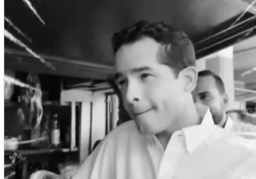 «Nos dejaste sin chance»: comerciante bromeó con Omar Fernández en Santiago