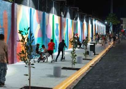 Alcaldía del Distrito Nacional recupera aceras en Villa Consuelo y las convierte en parques lineales para la comunidad