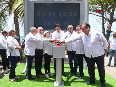 Collado inicia remodelación de playa Los Almendros y malecón de Baní
