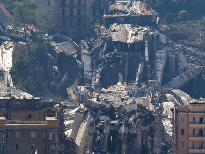 Condenan a 32 responsables por el derrumbe del puente Morandi en Génova, Italia que dejó 43 muertos en 2018