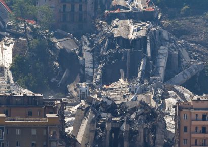 Condenan a 32 responsables por el derrumbe del puente Morandi en Génova, Italia que dejó 43 muertos en 2018