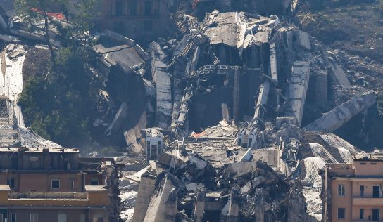 Condenan a 32 responsables por el derrumbe del puente Morandi en Génova, Italia que dejó 43 muertos en 2018