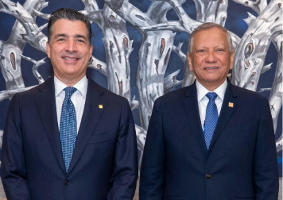 Banreservas y Popular refuerzan diálogo sobre sistema financiero