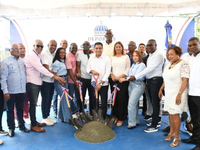 Inicia construcción de techado multiuso en Villa Hermosa con inversión de RD$32 millones