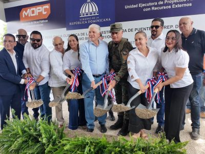 Gobierno inició construcción del puente sobre río Artibonito
