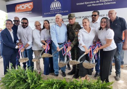 Gobierno inició construcción del puente sobre río Artibonito