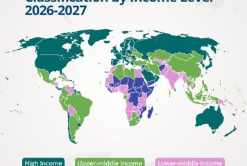 Banco Mundial publica ranking de países por clasificación de ingresos