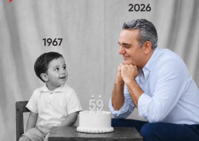 Hoy el presidente Luis Abinader celebra 59 años