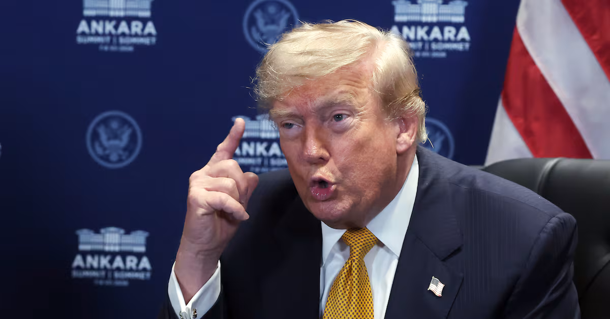 Trump atribuye por error a la “República Islámica de Japón” un ataque con misiles de Irán