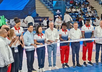 Abinader entrega remodelación del Centro Olímpico para Juegos Centroamericanos 2026