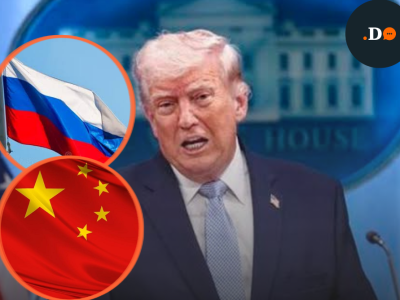 Trump lanza advertencia a China y Rusia por posible suministro de armas a Irán