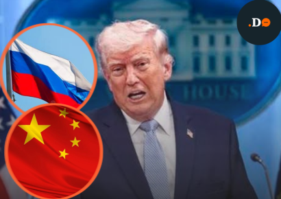Trump lanza advertencia a China y Rusia por posible suministro de armas a Irán
