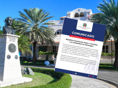 RD llama a consultas a su embajadora en Nicaragua