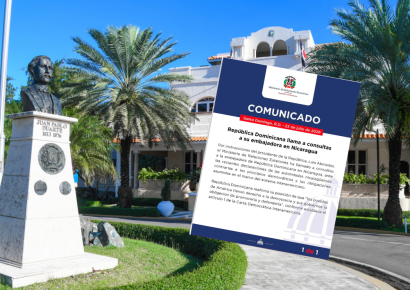 RD llama a consultas a su embajadora en Nicaragua