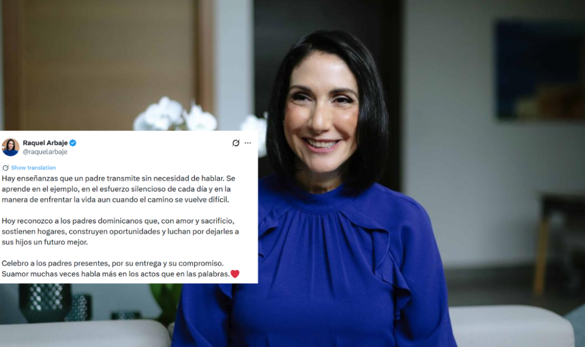 Primera dama resalta el valor de la paternidad con amor y sacrificio