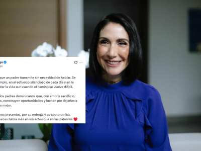 Primera dama resalta el valor de la paternidad con amor y sacrificio