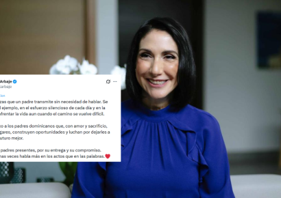 Primera dama resalta el valor de la paternidad con amor y sacrificio