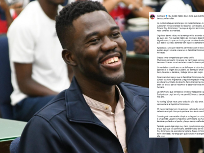 Luisito Pie denuncia ataques racistas y reafirma orgullo dominicano