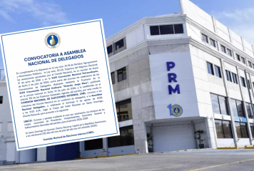 PRM convoca Asamblea Nacional de Delegados para el 9 de agosto