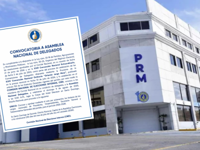 PRM convoca Asamblea Nacional de Delegados para el 9 de agosto