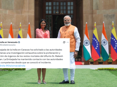 India exige investigación a Venezuela por profanación de cuerpo de marinero