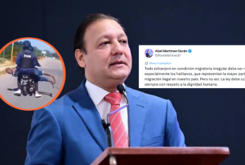 Abel Martínez condena traslado de haitiano en motocicleta