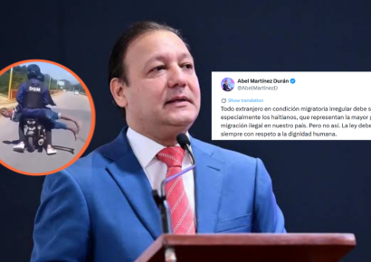 Abel Martínez condena traslado de haitiano en motocicleta