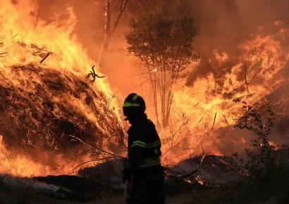 Portugal enfrenta cinco incendios activos en un escenario crítico