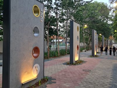 Monegro invita a conocer remodelaciones y Paseo de los Medallistas