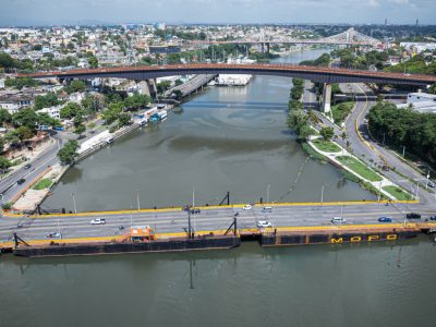 Puente flotante del río Ozama será cerrado temporalmente este sábado por dos horas