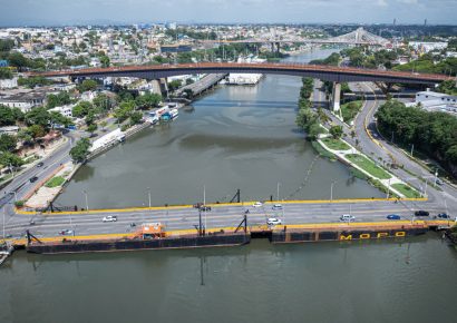 Puente flotante del río Ozama será cerrado temporalmente este sábado por dos horas