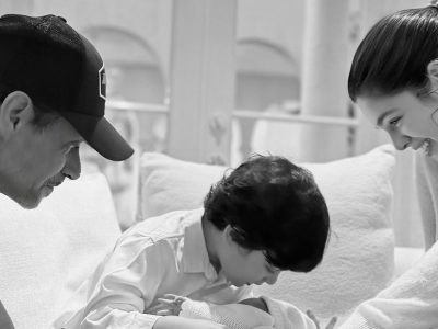 Marc Anthony y Nadia Ferreira anuncian el nacimiento de su hija Myla