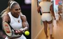 Serena Williams se retira de dobles en Wimbledon por lesión de rodilla