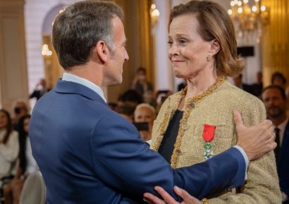 Macron condecoró a figuras del cine mundial en la Fiesta Nacional