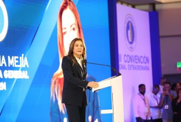 Carolina Mejía resaltó madurez política del PRM en convención extraordinaria
