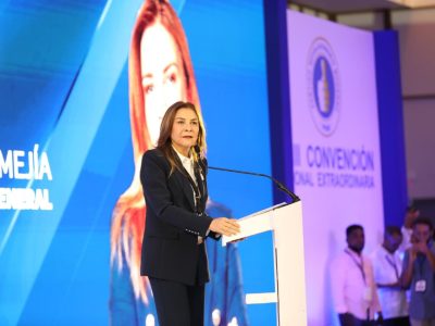 Carolina Mejía resaltó madurez política del PRM en convención extraordinaria