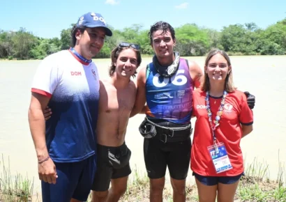 ¡Históricos! La familia Pigozzi lleva a RD a lo más alto del esquí náutico tras conquistar 12 medallas en Santo Domingo 2026