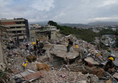 Aumenta a 5.208 el número de fallecidos por el doble terremoto en Venezuela