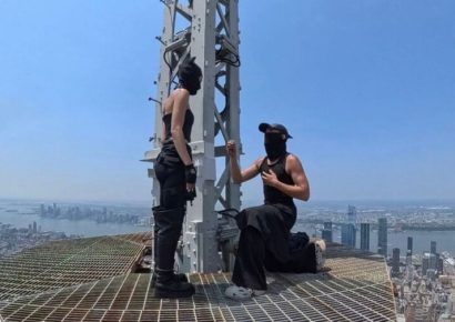 Arrestan pareja que escaló antena del Empire State Building