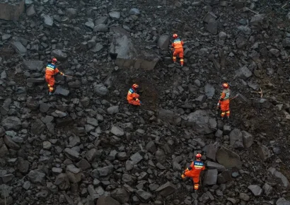 Aumenta a 41 la cifra de muertos por deslizamiento de tierra en el centro de China