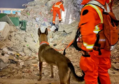 Rescate en Venezuela: drones y perros buscan a niño atrapado bajo escombros desde hace nueve días