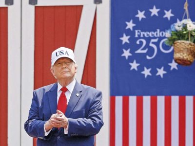 Trump acapara el protagonismo en los 250 años de la independencia de Estados Unidos