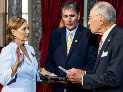 Hermana de Lindsey Graham asume su puesto en el Senado tres días después de su muerte