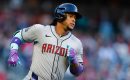 Ketel Marte fuera por rigidez en la espalda ante Cardenales